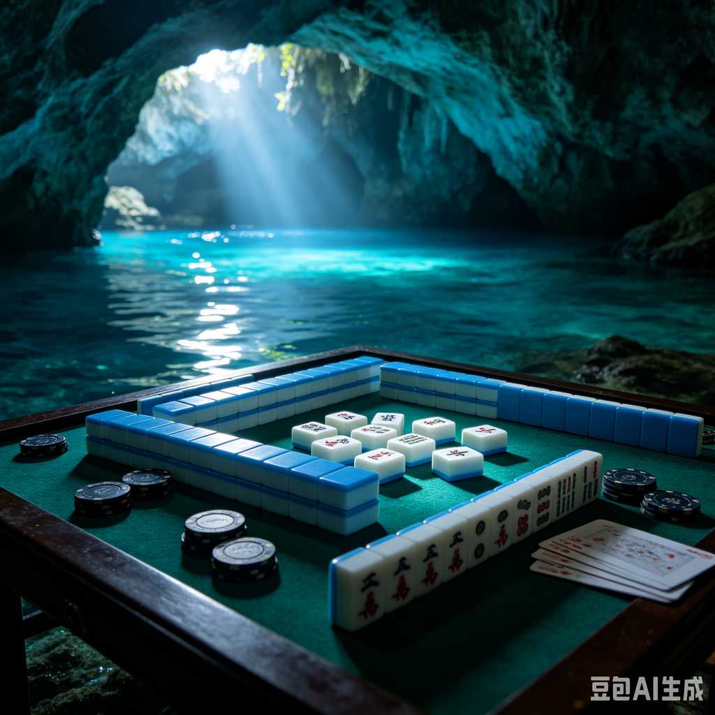 black crystal mahjong tiles