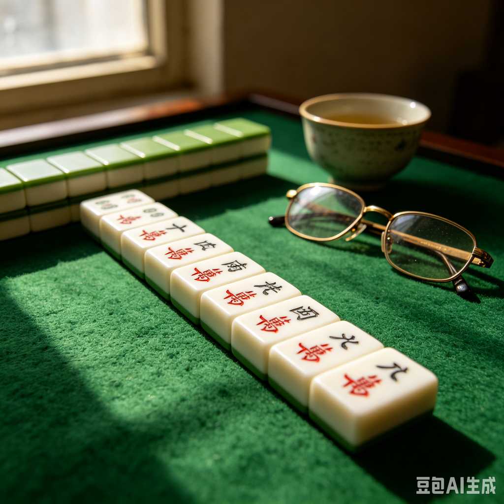 real wood mahjong set