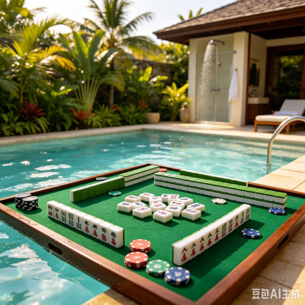 premium resin mahjong game set